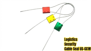 Κλείδωμα καλωδίου σφραγίδα ασφαλείας US-CC181