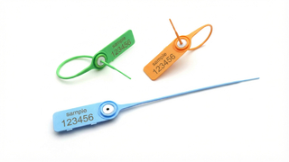 Ασφαλίστε τις αποστολές σας 200mm/350mm/450mm Πλαστικές σφραγίδες ασφαλείας