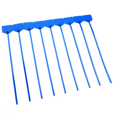 Προσαρμοσμένες ετικέτες Zip Tie Writeable 220mm Νάιλον με σήμανση / επισήμανση Περιοχή 30 * 21 mm