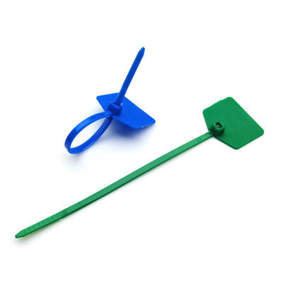120mm 220mm Αυτοκλείδωτες Σημαντικές Ετικέτες Δακτυλοδεσμίες πλαστικές Σφραγίδες Νάιλον