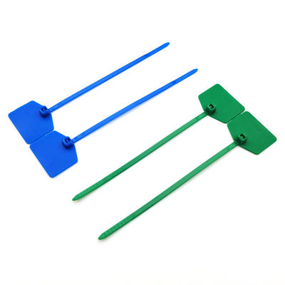 120mm 220mm Αυτοκλείδωτες Σημαντικές Ετικέτες Δακτυλοδεσμίες πλαστικές Σφραγίδες Νάιλον