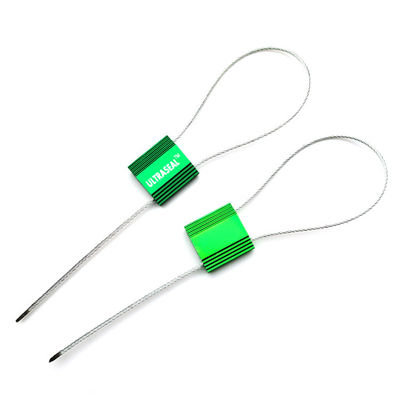 1.8mm Wire Pull Σφιχτές σφραγίδες καλωδίων ασφαλείας για φορτηγά υλικοτεχνίας 26*26*8.5 mm