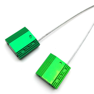 1.8mm Wire Pull Σφιχτές σφραγίδες καλωδίων ασφαλείας για φορτηγά υλικοτεχνίας 26*26*8.5 mm