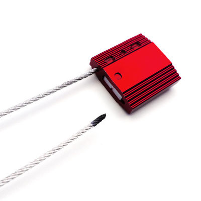 1.8mm Wire Pull Σφιχτές σφραγίδες καλωδίων ασφαλείας για φορτηγά υλικοτεχνίας 26*26*8.5 mm
