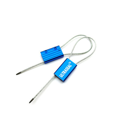 1.5mm Διαμέτρου Wire Mini Pull Tight Cable Seal για Logistics 24*14.6*6 mm Δυνατότητα τράβηξης 1,96 KN 200 KG