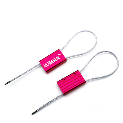 1.5mm Διαμέτρου Wire Mini Pull Tight Cable Seal για Logistics 24*14.6*6 mm Δυνατότητα τράβηξης 1,96 KN 200 KG