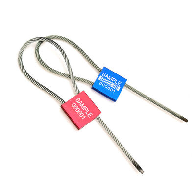 3Διάμετρος καλωδίου.5mm US-CC351 Αλουμινίου Καλωδίου Διαμετακόμισης Ατσάλινης Σφραγίδας Κλειδώματος για Ασφαλές Φορτηγό