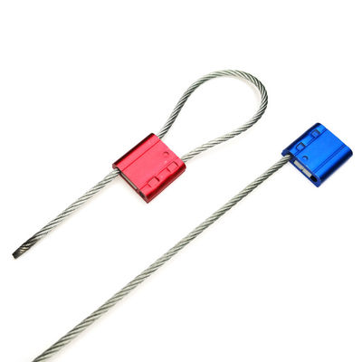 3Διάμετρος καλωδίου.5mm US-CC351 Αλουμινίου Καλωδίου Διαμετακόμισης Ατσάλινης Σφραγίδας Κλειδώματος για Ασφαλές Φορτηγό