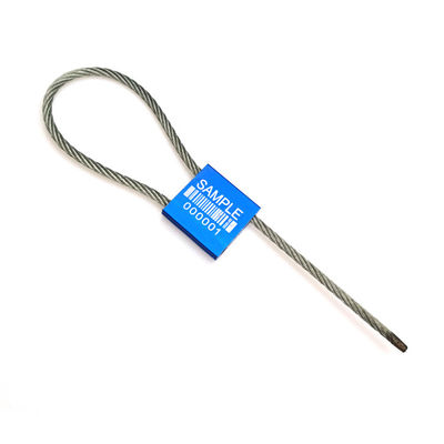3Διάμετρος καλωδίου.5mm US-CC351 Αλουμινίου Καλωδίου Διαμετακόμισης Ατσάλινης Σφραγίδας Κλειδώματος για Ασφαλές Φορτηγό