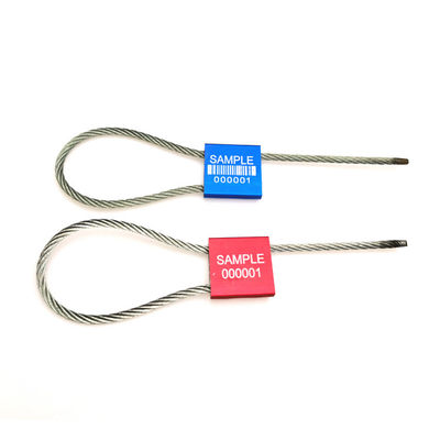 3Διάμετρος καλωδίου.5mm US-CC351 Αλουμινίου Καλωδίου Διαμετακόμισης Ατσάλινης Σφραγίδας Κλειδώματος για Ασφαλές Φορτηγό