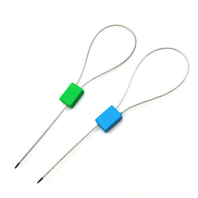 1.8mm Διαμέτρου Χάλυβα σύρμα πλαστικό κάλυμμα καλώδιο Σφραγίδες με 300mm εκτεθειμένο μήκος καλωδίου