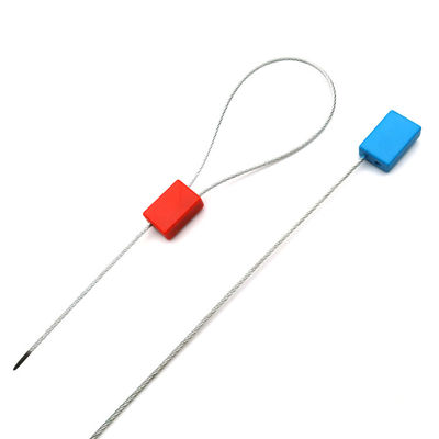 1.8mm Διαμέτρου Χάλυβα σύρμα πλαστικό κάλυμμα καλώδιο Σφραγίδες με 300mm εκτεθειμένο μήκος καλωδίου