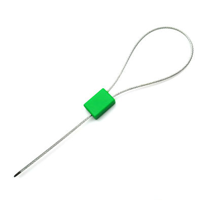 1.8mm Διαμέτρου Χάλυβα σύρμα πλαστικό κάλυμμα καλώδιο Σφραγίδες με 300mm εκτεθειμένο μήκος καλωδίου