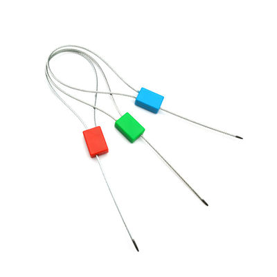 1.8mm Διαμέτρου Χάλυβα σύρμα πλαστικό κάλυμμα καλώδιο Σφραγίδες με 300mm εκτεθειμένο μήκος καλωδίου