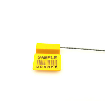 30*33.8*12.4 mm US-CC181B Γραμμικός κωδικός Αριθμημένες σφραγίδες ασφαλείας Σφραγίδα ασφαλείας κλειδαριού δοχείου