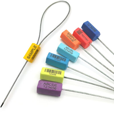 US-CC181A Ασφαλής από παραποίηση ABS Σφραγίδα πλαστικού καλωδίου Υψηλή αντοχή στη τράβηξη για τη ναυτιλία