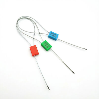 1.8mm Διαμέτρου Χάλυβα σύρμα πλαστικό κάλυμμα καλώδιο Σφραγίδες με 300mm εκτεθειμένο μήκος καλωδίου