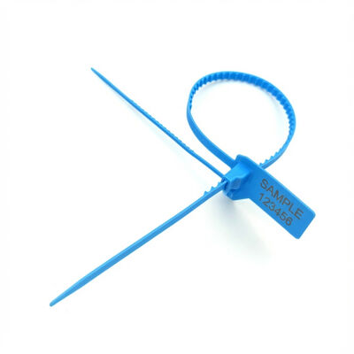 Εναχρησιμοποιήσιμο φράγμα κλειδαριού από πλαστικό πλαστικό 400*34*16 mm 272 mm Διάρκεια λειτουργίας