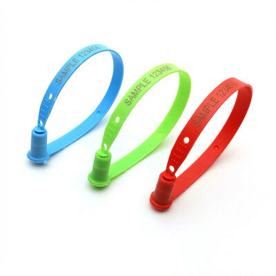 198 χιλιοστών Απορριπτέο Τελωνειακό Φορτηγό Πλαστική Σφραγίδα Ασφάλειας με αριθμό και Ασφαλής