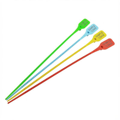 Προσαρμοσμένο 350*26*14.8 mm Κόκκινο Σφιχτό Σφραγίδα Ασφάλειας για και Ασφαλής συσκευασία Προϊόντος