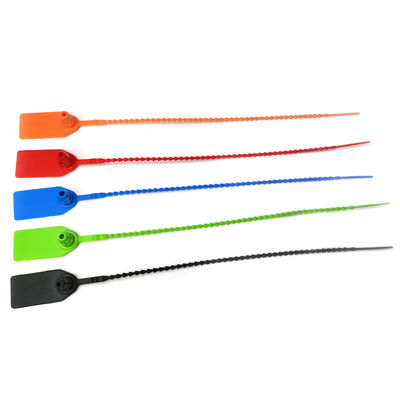 180mm Διάρκεια εργασίας Laser PP ABS Insert πλαστική σφραγίδα ασφαλείας με σειριακή αρίθμηση