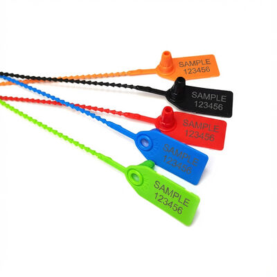 180mm Διάρκεια εργασίας Laser PP ABS Insert πλαστική σφραγίδα ασφαλείας με σειριακή αρίθμηση