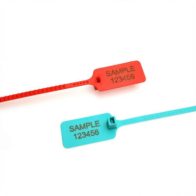 Μαύρο 300mm Custom πλαστικό σφραγίδα για ενδύματα και παπούτσια Ασφάλεια Μέσο βάρος 4,45 g/pc