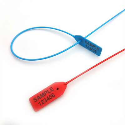 Σφραγίδα κλειδαριού σφραγίδας από ανοξείδωτο χάλυβα για περιέκτη ασφαλείας με λέιζερ / θερμή σφραγίδα εκτύπωση US-PS550