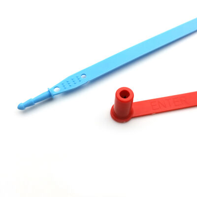 200 mm σταθερό μήκος πορτοκαλί πλαστικό δαχτυλίδι μία φορά εμπορευματοκιβώτιο ασφαλείας