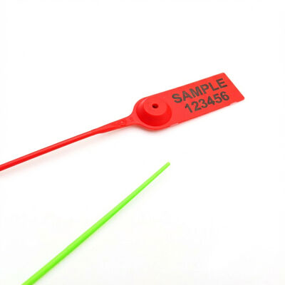 Η σειρά US-PS200C / US-PS350C 450mm Pull Tight Lock Laser Print Πλαστική σφραγίδα ασφαλείας φορτηγού