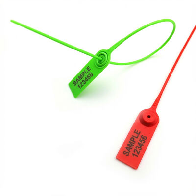 Η σειρά US-PS200C / US-PS350C 450mm Pull Tight Lock Laser Print Πλαστική σφραγίδα ασφαλείας φορτηγού